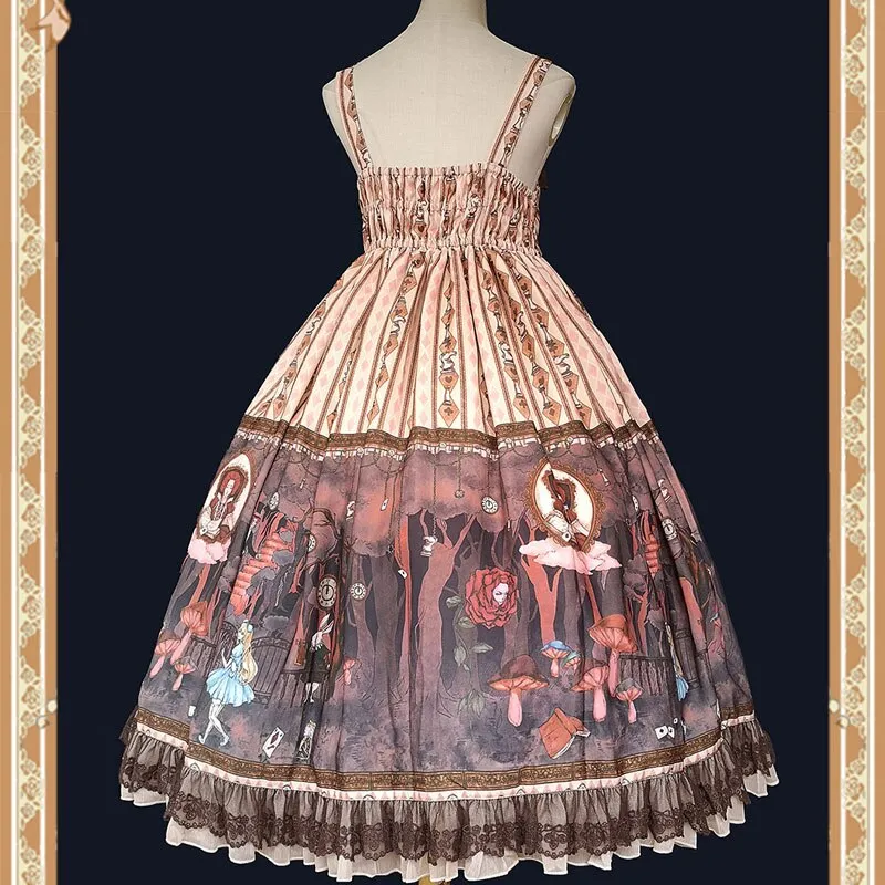 Dark Forest ~ Sweet Long Casual Lolita JSK Dress by Infanta