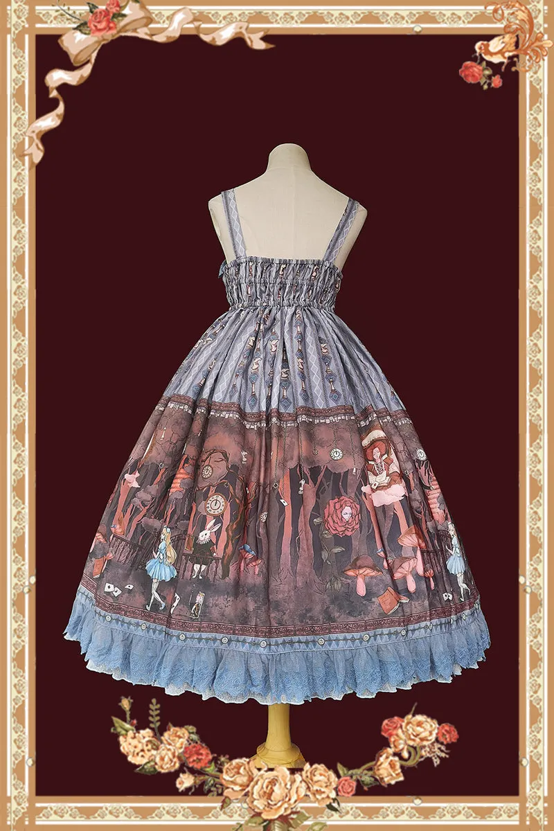 Dark Forest ~ Sweet Long Casual Lolita JSK Dress by Infanta