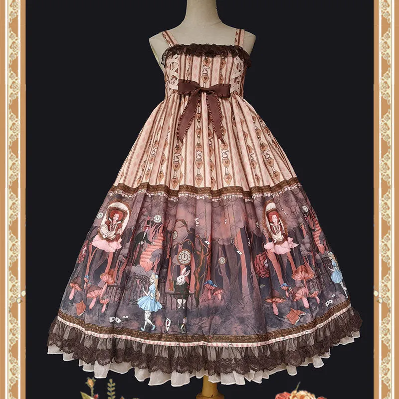 Dark Forest ~ Sweet Long Casual Lolita JSK Dress by Infanta