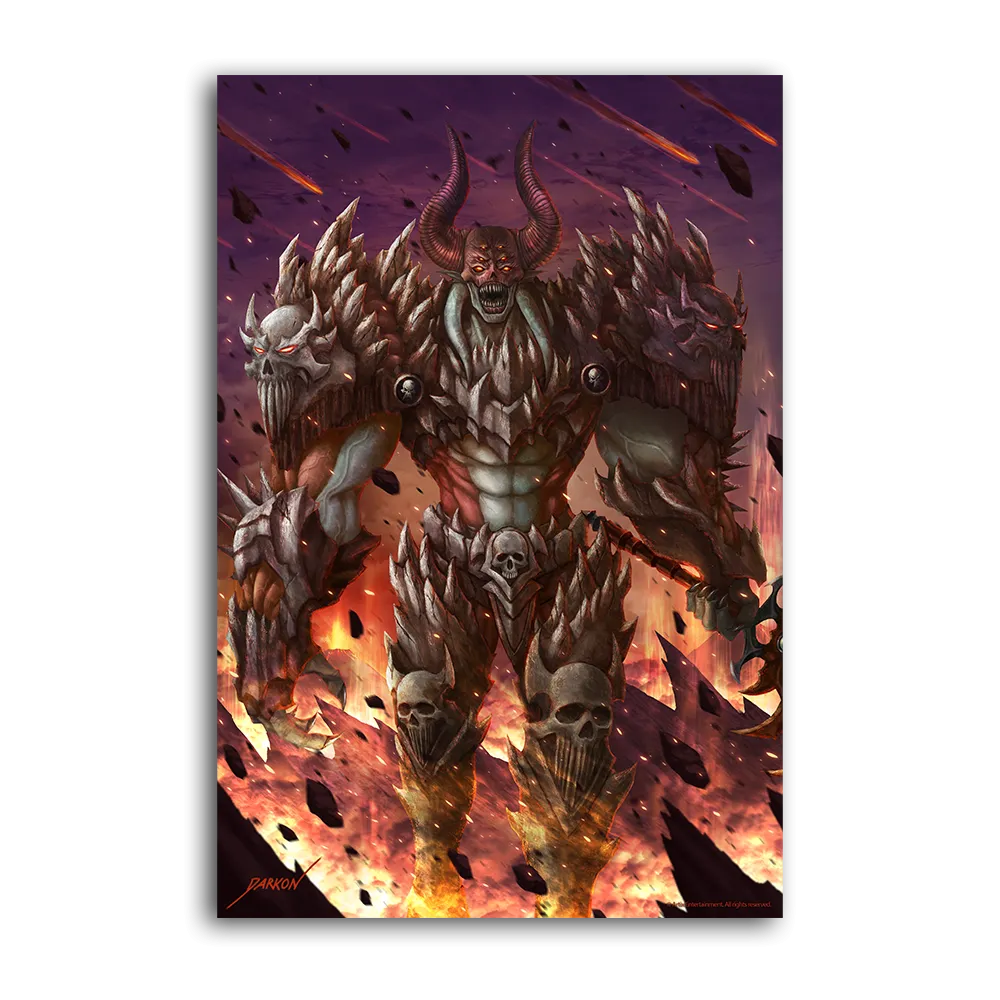 Dark War Path to Apocalypse  - Collector's Print