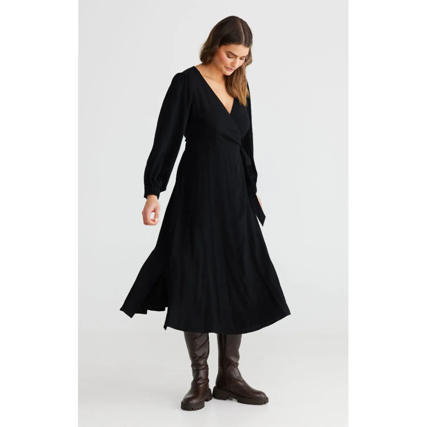 Dress Amor Wrap - Black