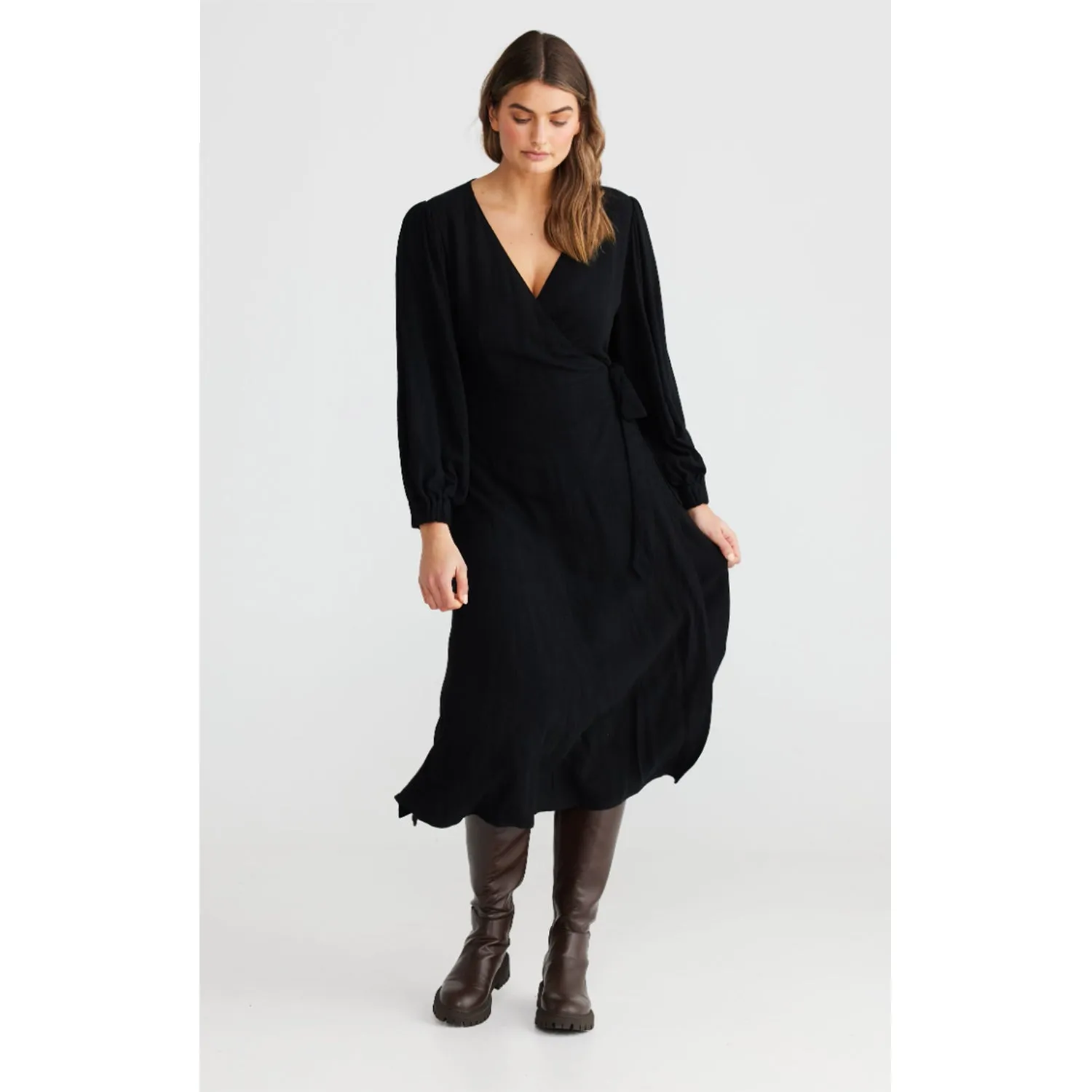 Dress Amor Wrap - Black