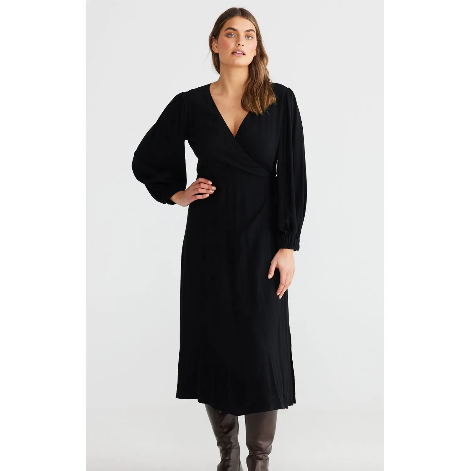Dress Amor Wrap - Black