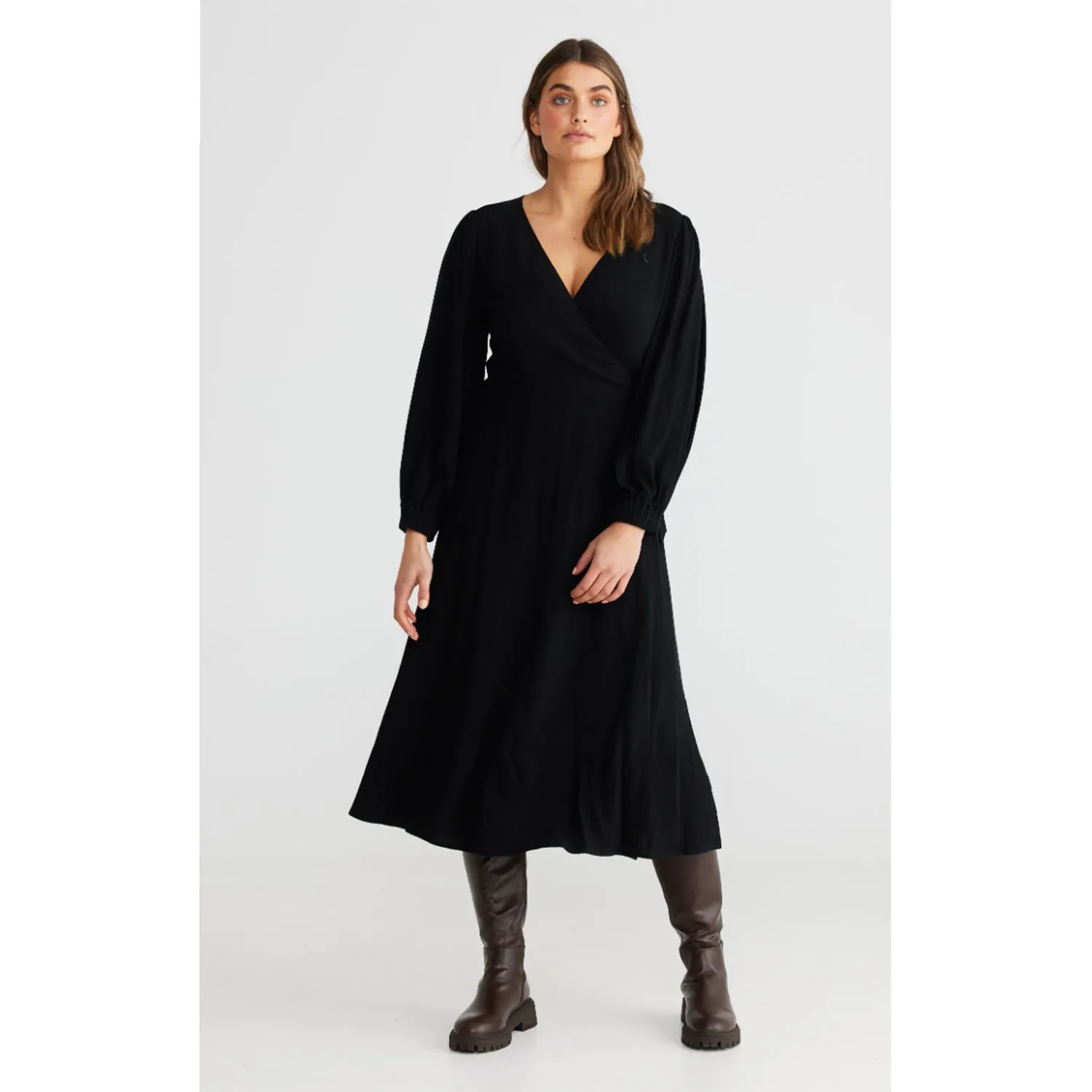 Dress Amor Wrap - Black