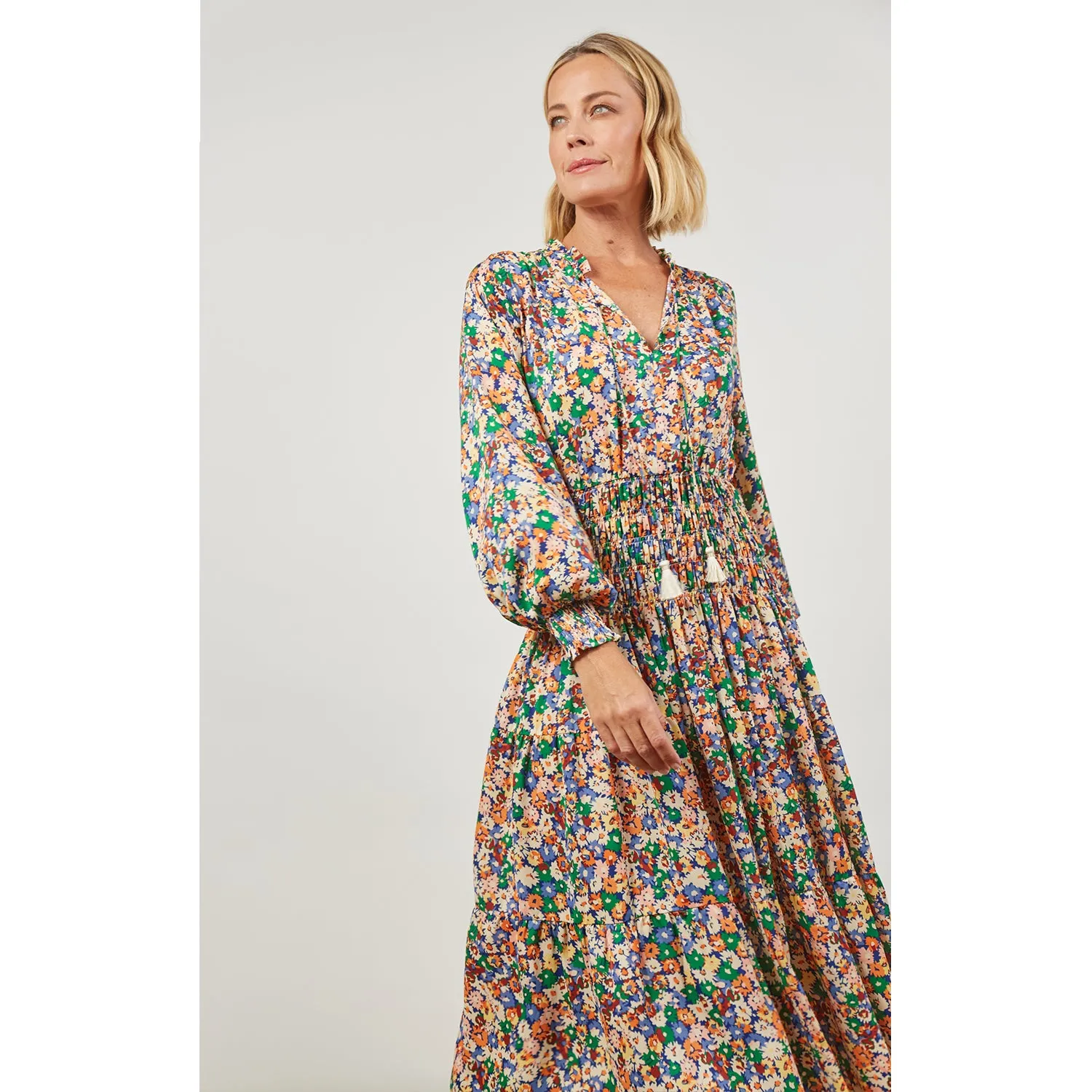 Dress Romance Maxi - Meadow Bloom