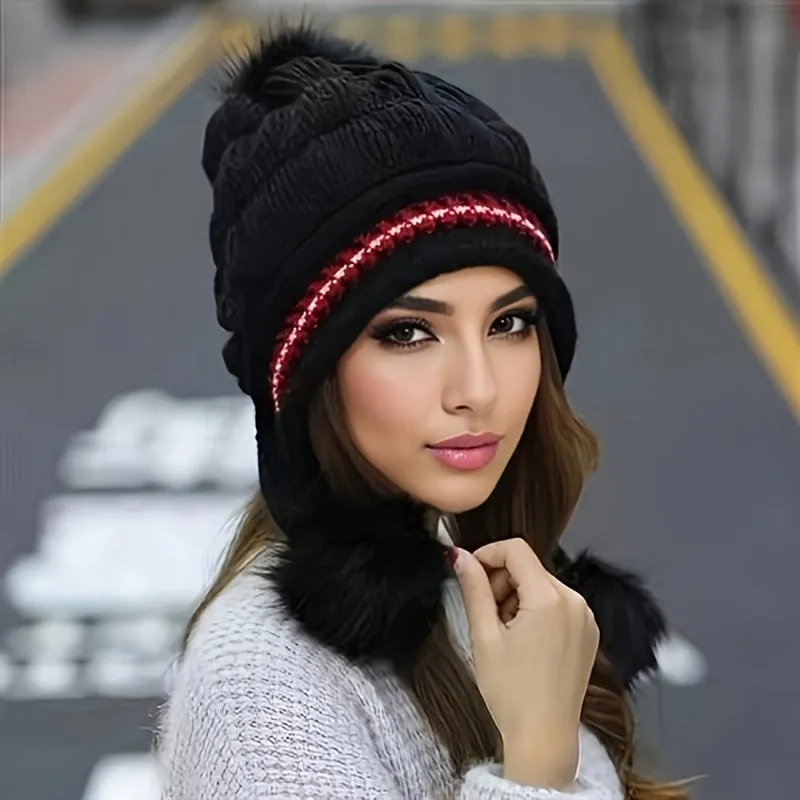 Fantasy Fleece Beanie - Balaclavas with Earflap, Stretchy Acrylic Fabric, Adjustable Cap, Storage Pocket, Hand Washable or Dry Cleanable for Ultimate Comfort and Versatility