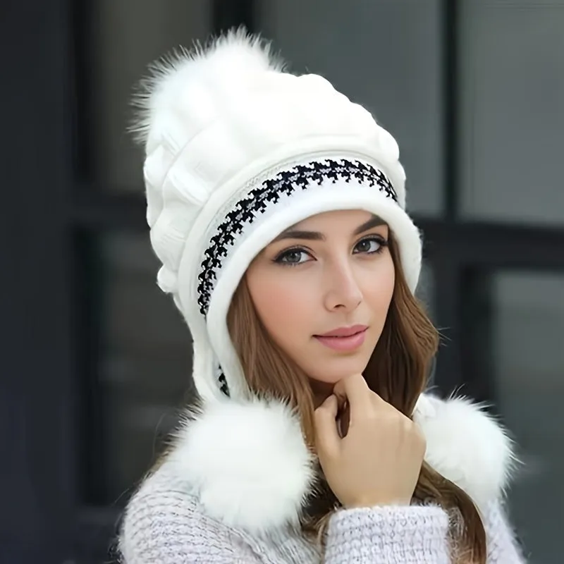 Fantasy Fleece Beanie - Balaclavas with Earflap, Stretchy Acrylic Fabric, Adjustable Cap, Storage Pocket, Hand Washable or Dry Cleanable for Ultimate Comfort and Versatility