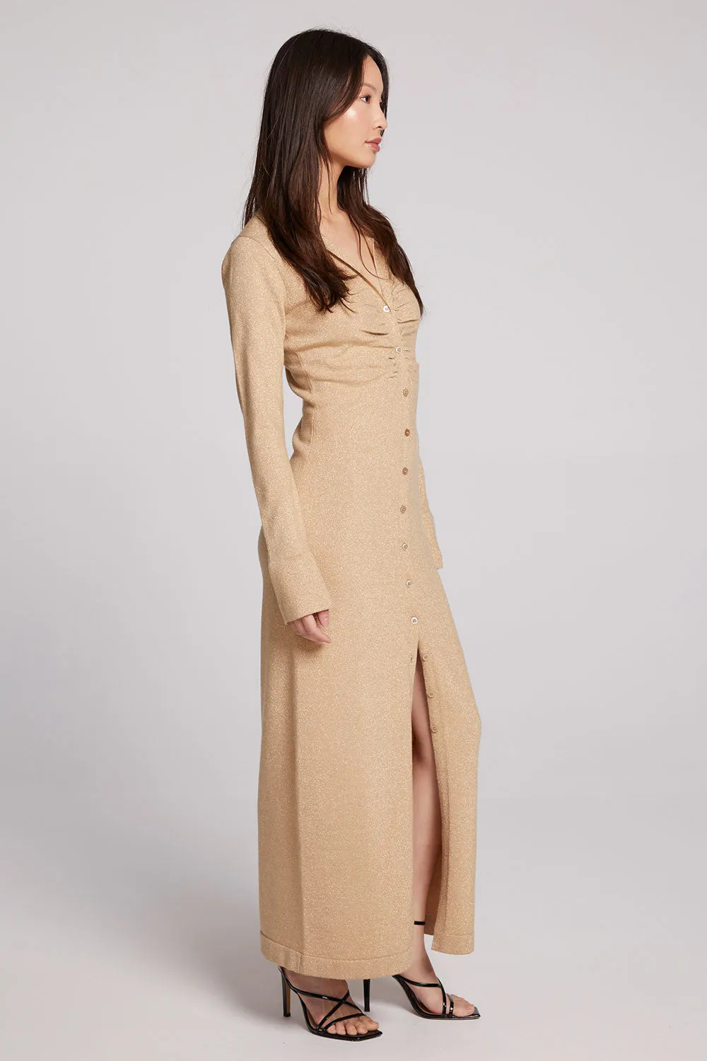 Fawn Toasted Coconut Maxi Dress