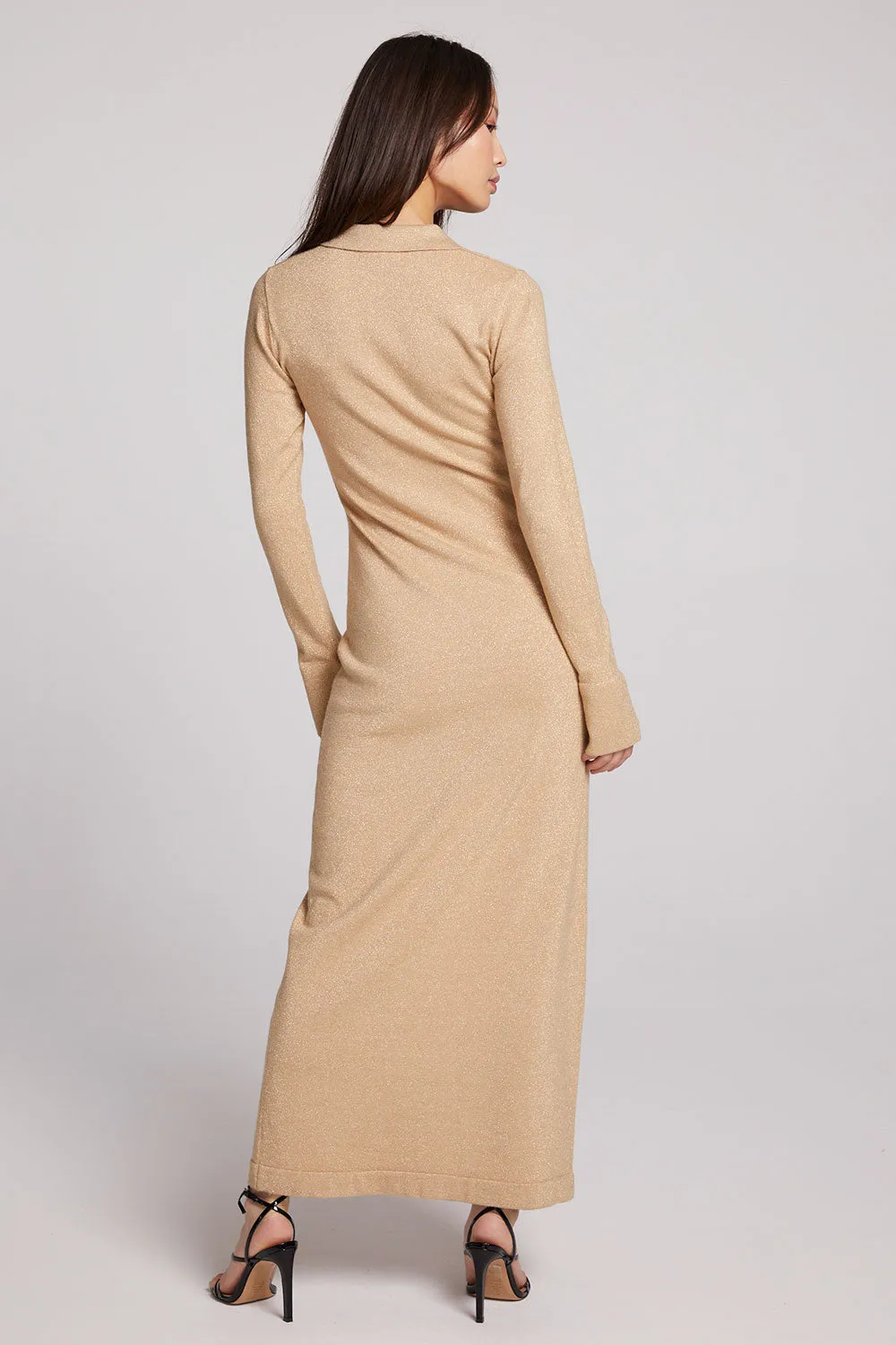 Fawn Toasted Coconut Maxi Dress