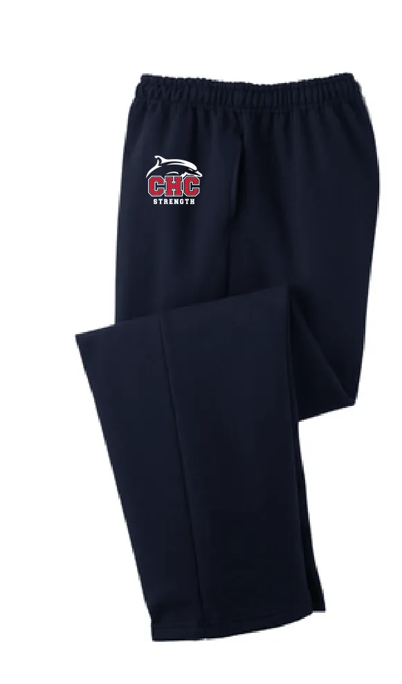 Fleece Sweatpant with Pockets / Black / Cape Henry Strength & Conditioning