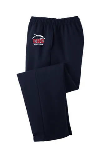 Fleece Sweatpant with Pockets / Black / Cape Henry Strength & Conditioning