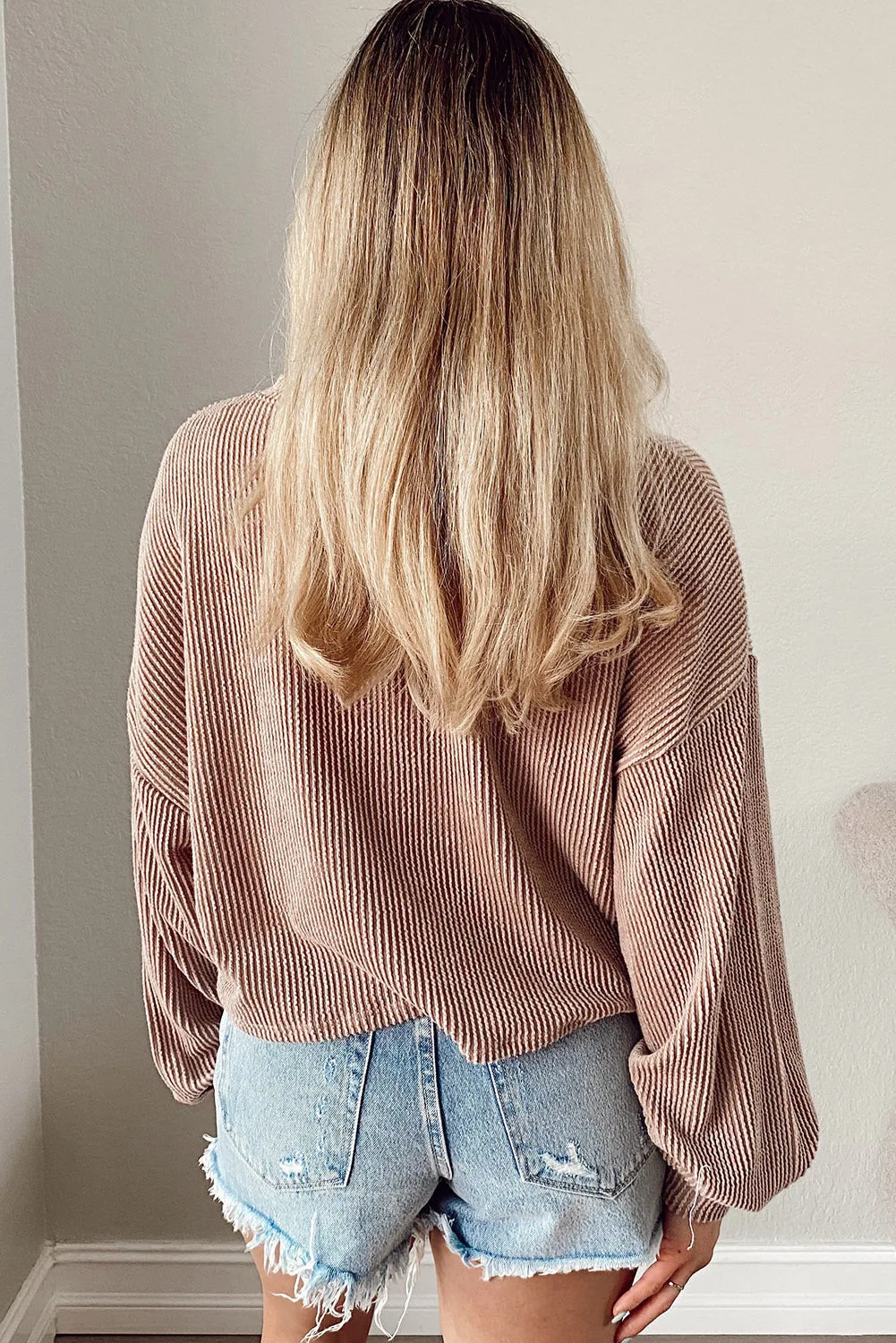 Gothic Outlaws Khaki Game Day Graphic Crop Corded Knit Top: Because Game Day Shouldn’t Just Be About the Game, It Should Be About You Looking Damn Good Too 🏈🔥