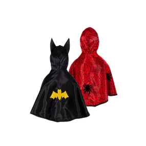 Great Pretender Baby Reversible Spider Bat Cape (Ages 2-3T)