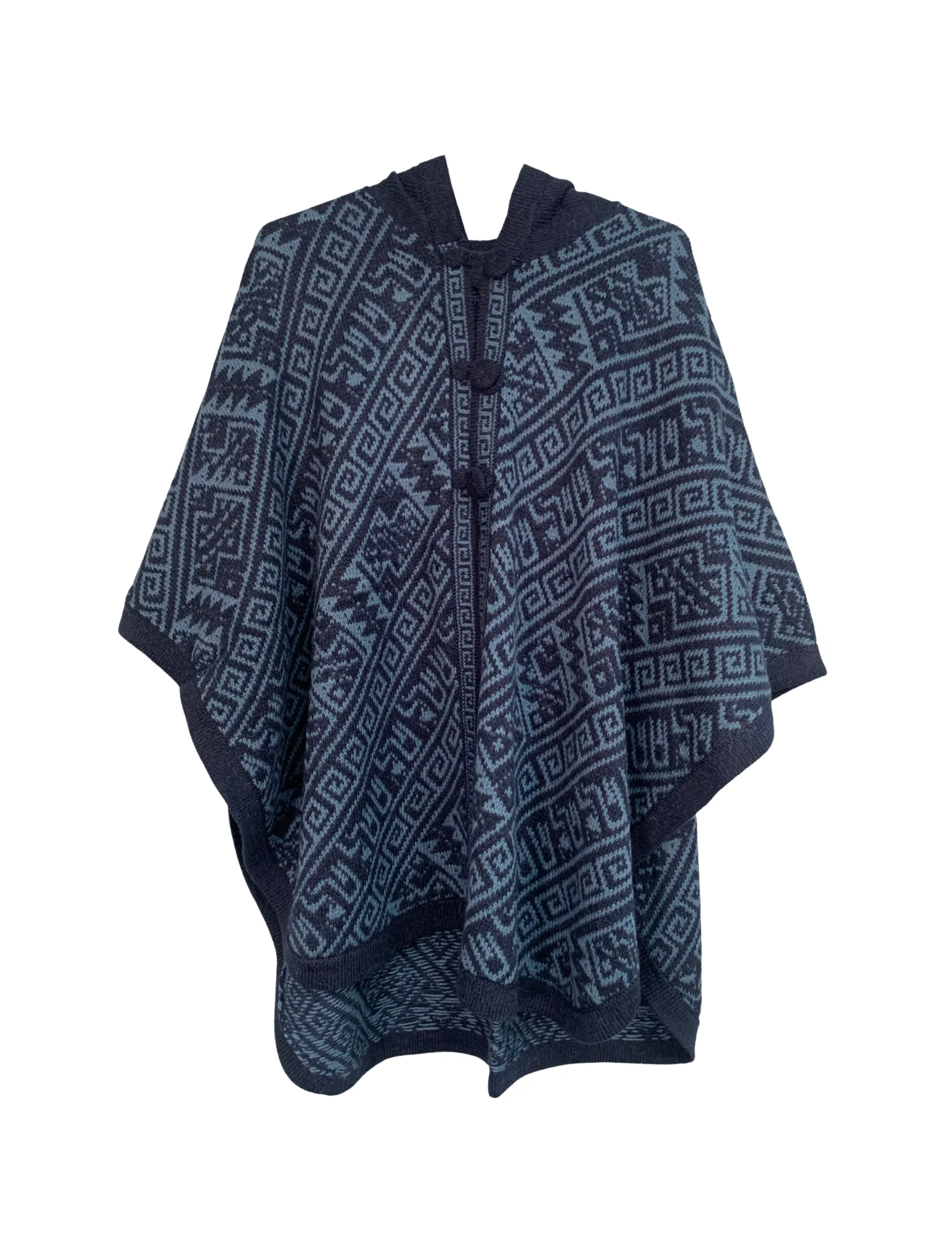 Hooded Inca Cape