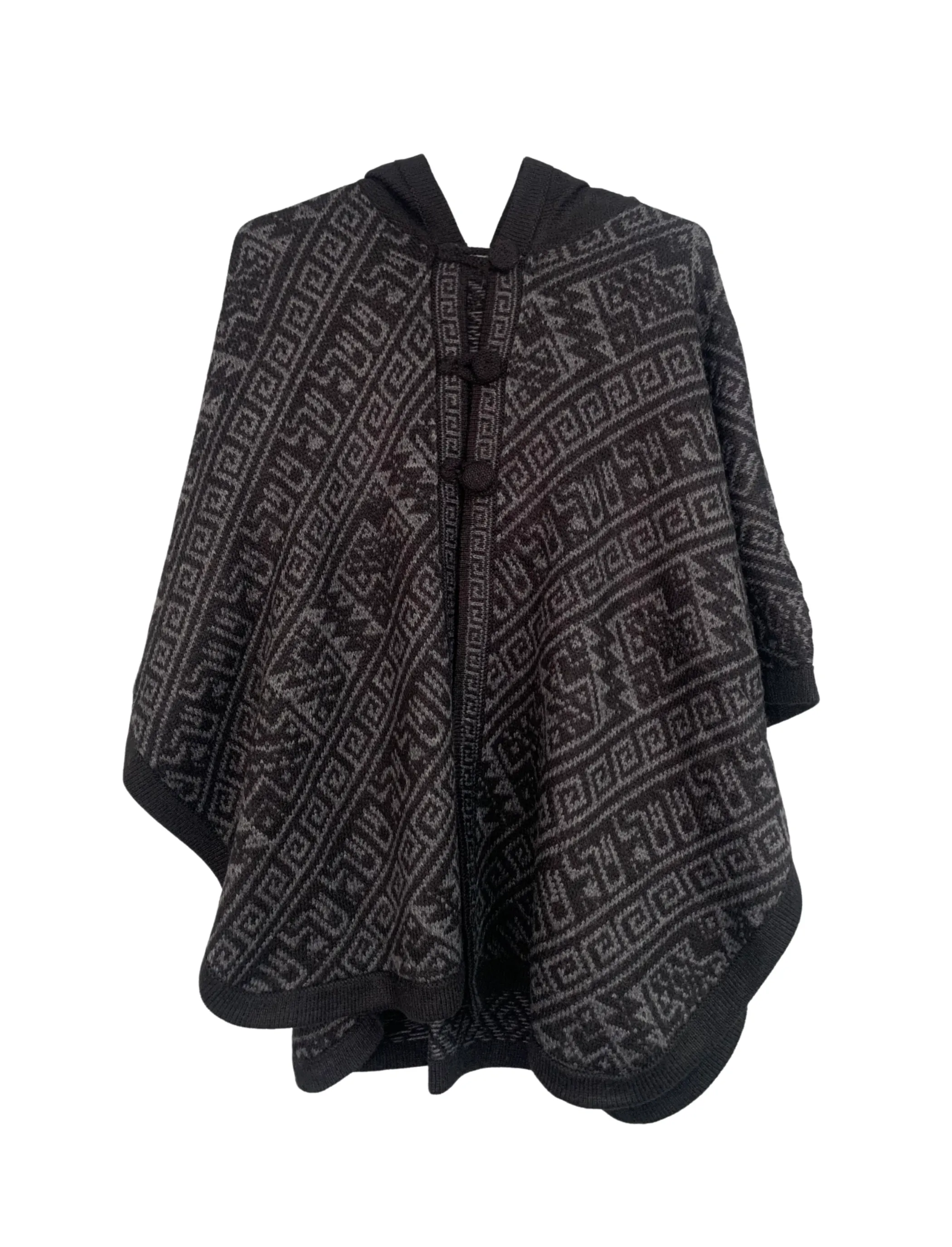 Hooded Inca Cape