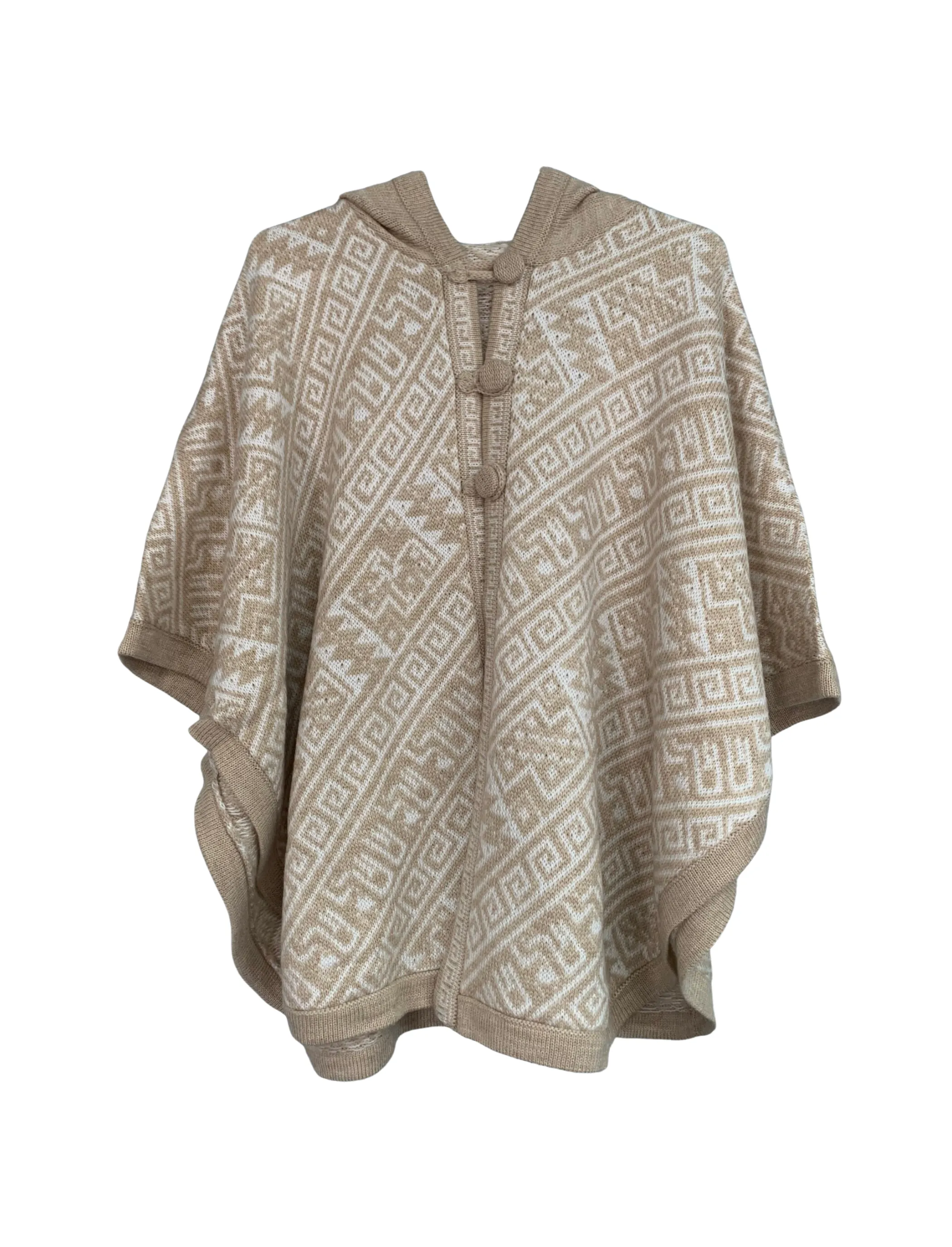 Hooded Inca Cape