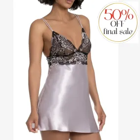 Jonquil Iliana Chemise ILN010 in Silver Lilac