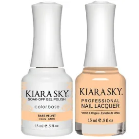 Kiara Sky All-in-One Gel   Polish Duo - 5006 Bare Velvet