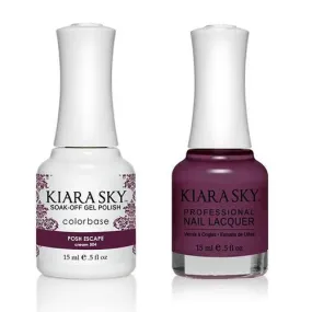 Kiara Sky Classic Gel & Polish Duo - #504 Posh Escape