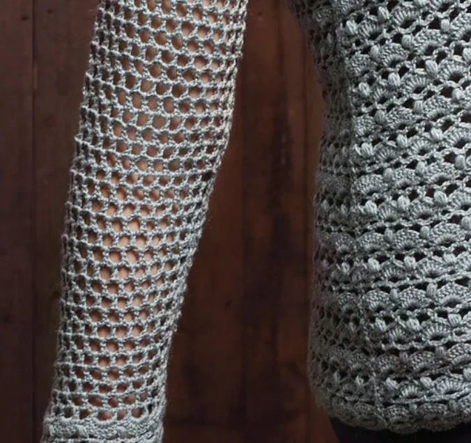 Loose Pullover Knitting Pattern (AE - 7002)