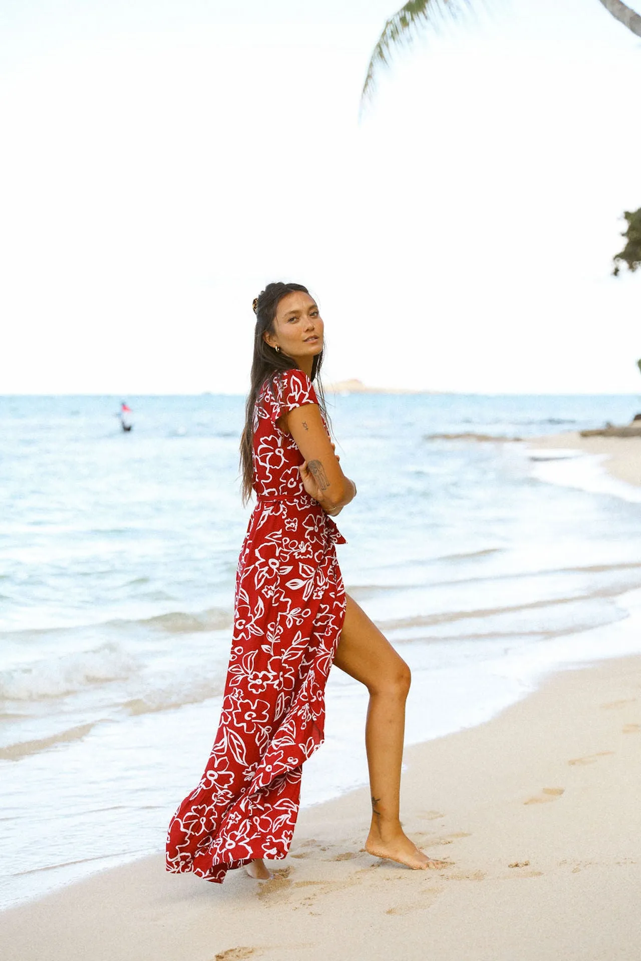 Louvre Wrap Dress