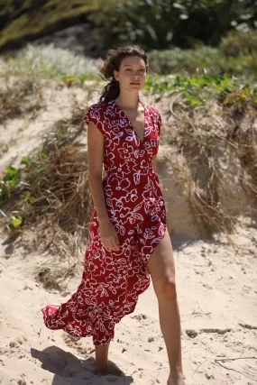 Louvre Wrap Dress