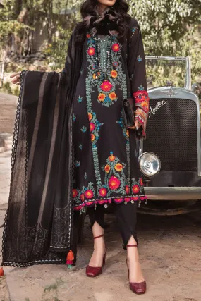 Maria B Unstitched 3 Piece Linen Winter Collection'2022-DL-1007