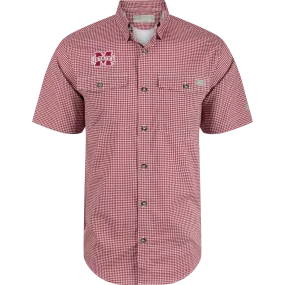 Mississippi State Frat Gingham SS Shirt