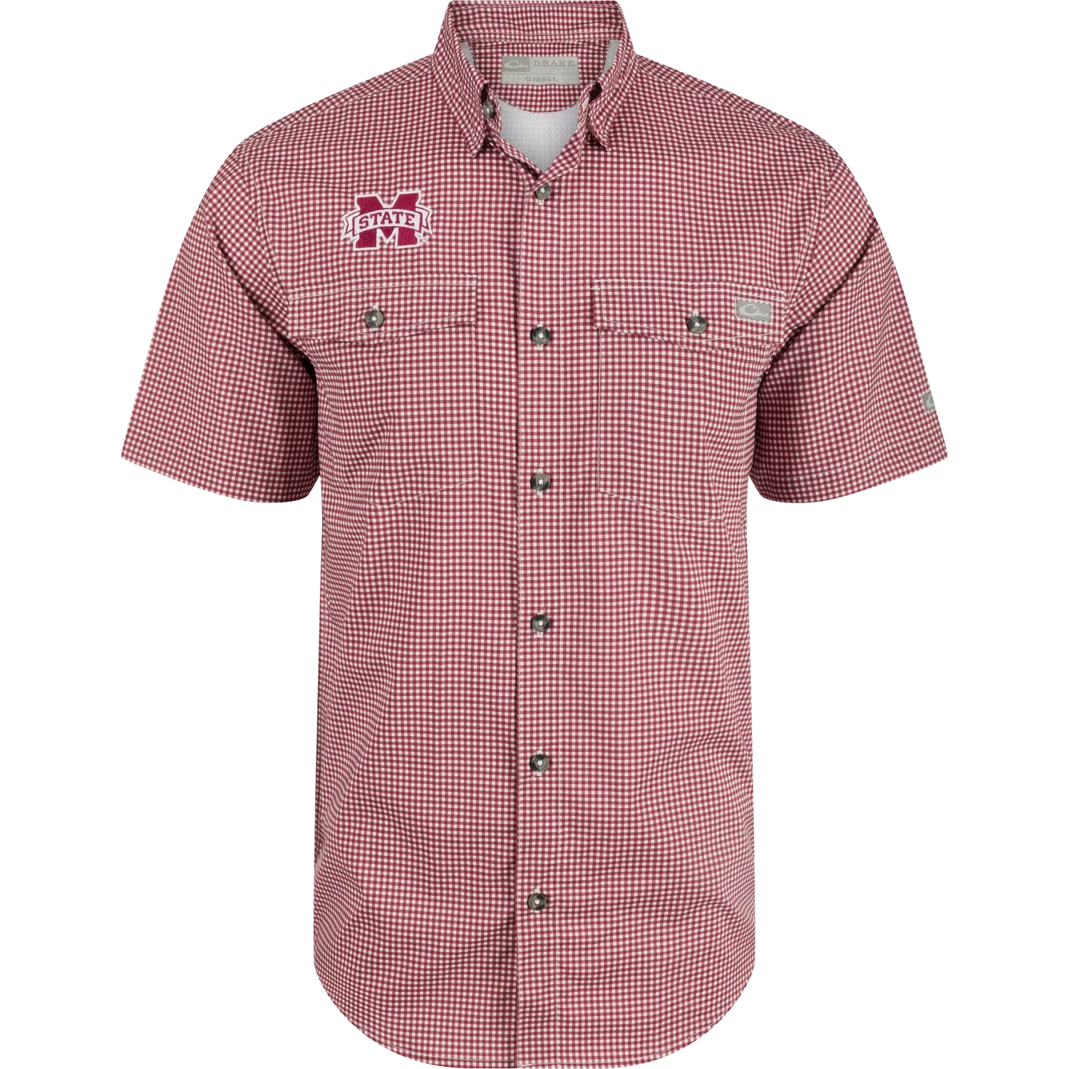 Mississippi State Frat Gingham SS Shirt