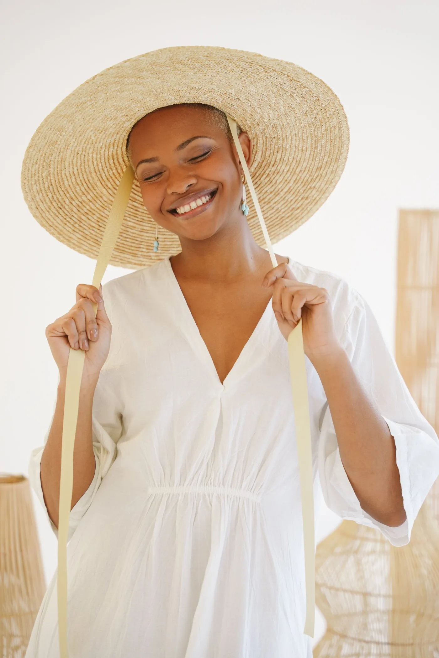 Moroccan Cotton Maxi Dress