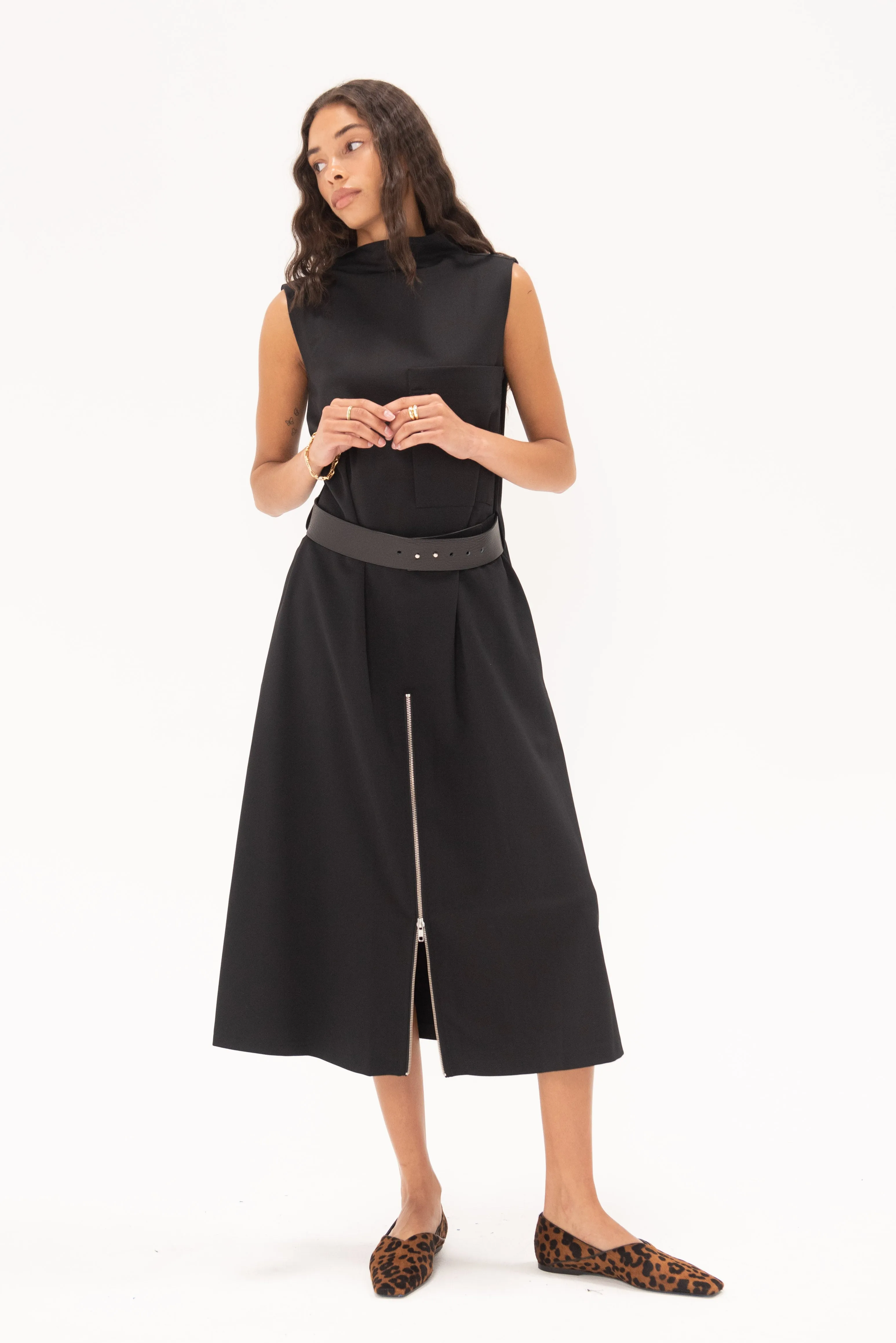 Moss Dress, Black