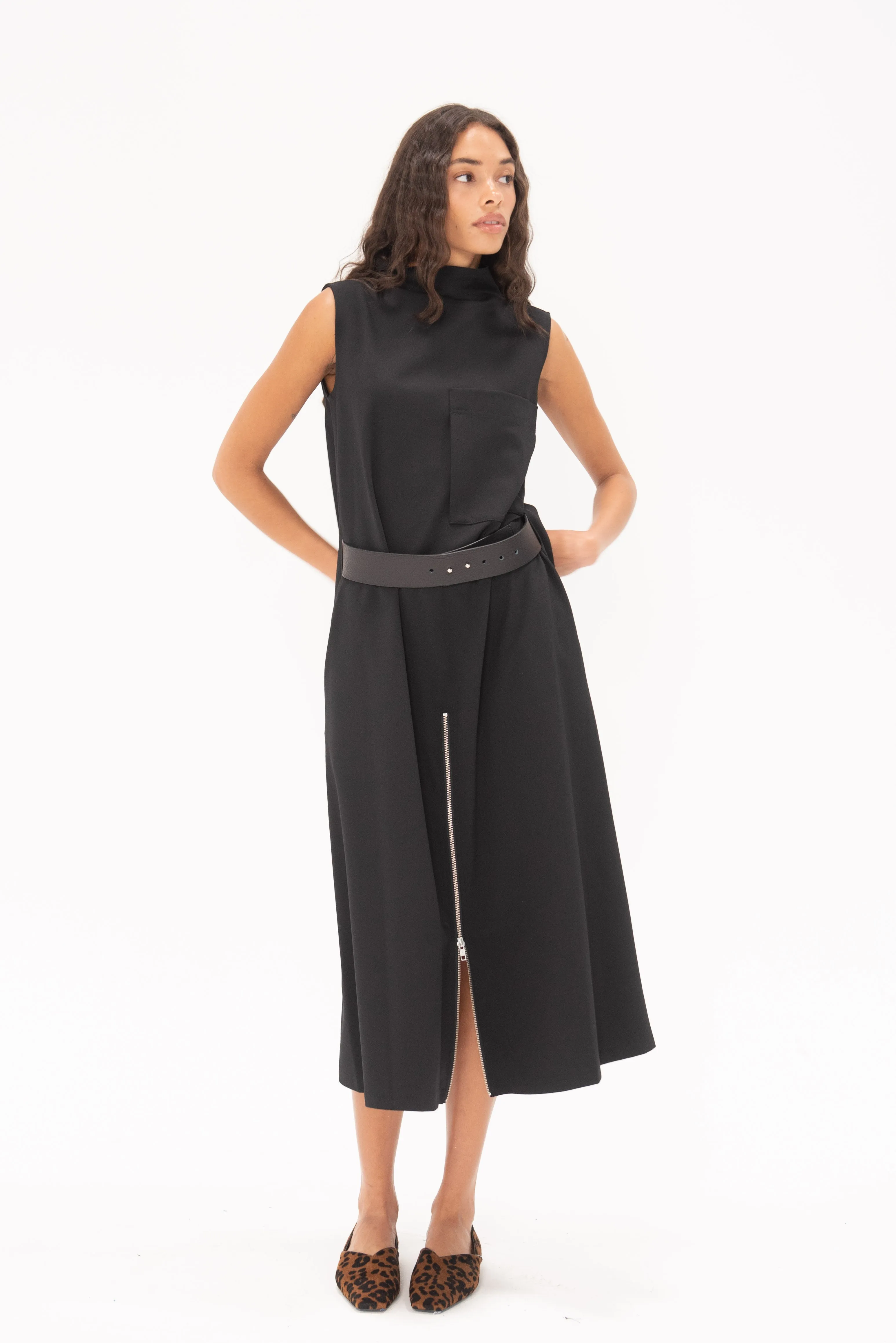 Moss Dress, Black