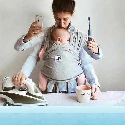 New - Baby K'tan ORIGINAL Baby Carrier - Heather Gray - Medium