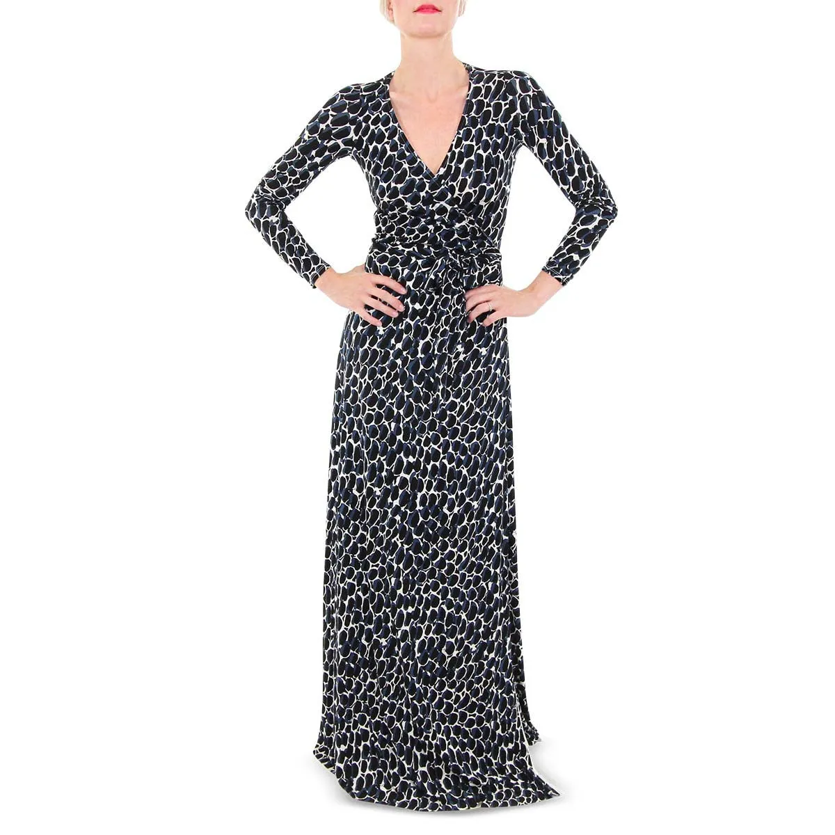 Night Python Harlow Wrapdress