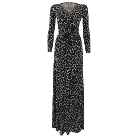 Night Python Harlow Wrapdress
