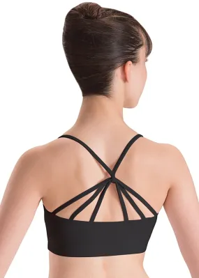 ON SALE 3-Strap Cross-Back Camisole Bra (543)