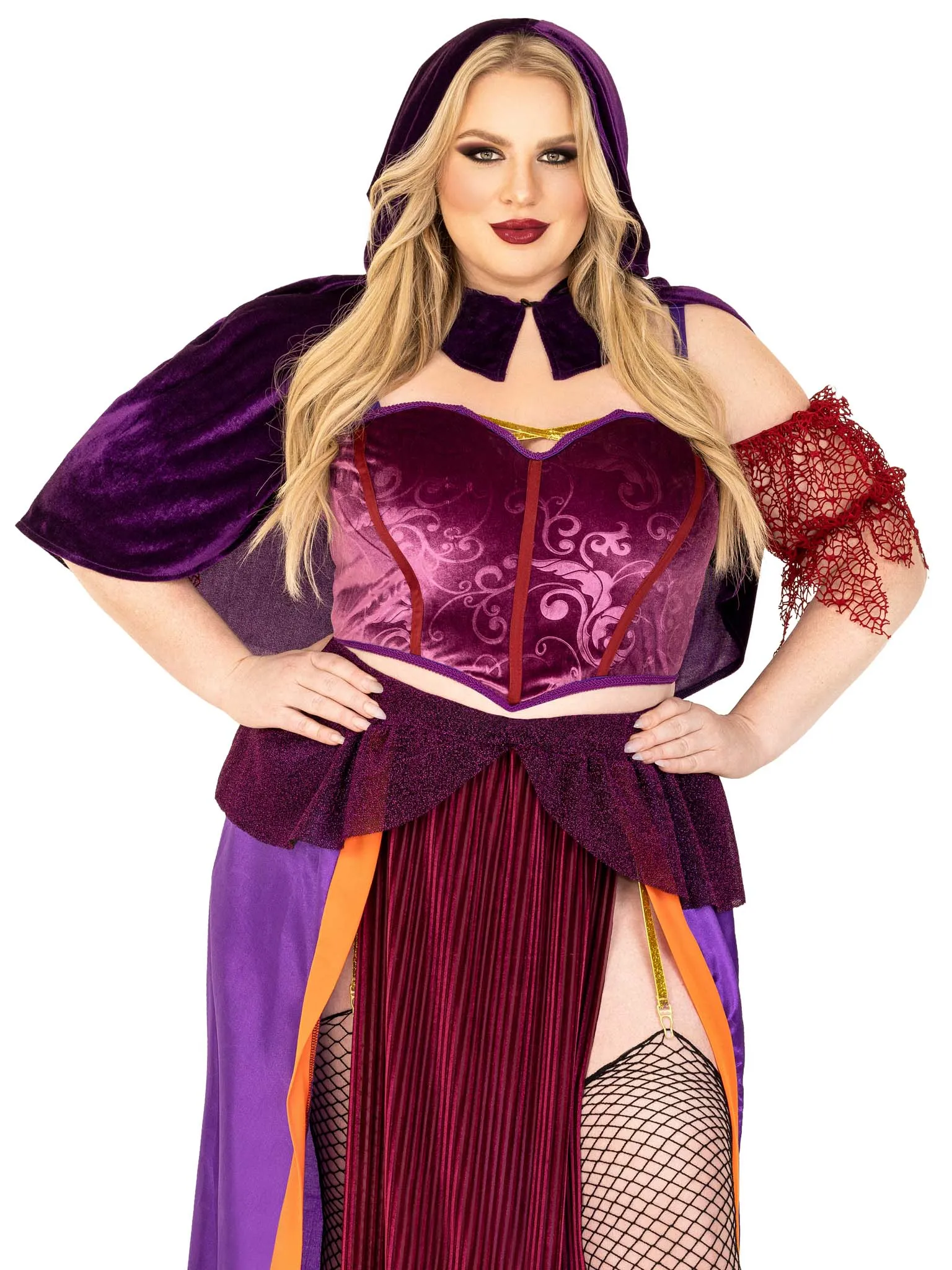 Plus Black Magic Babe Costume