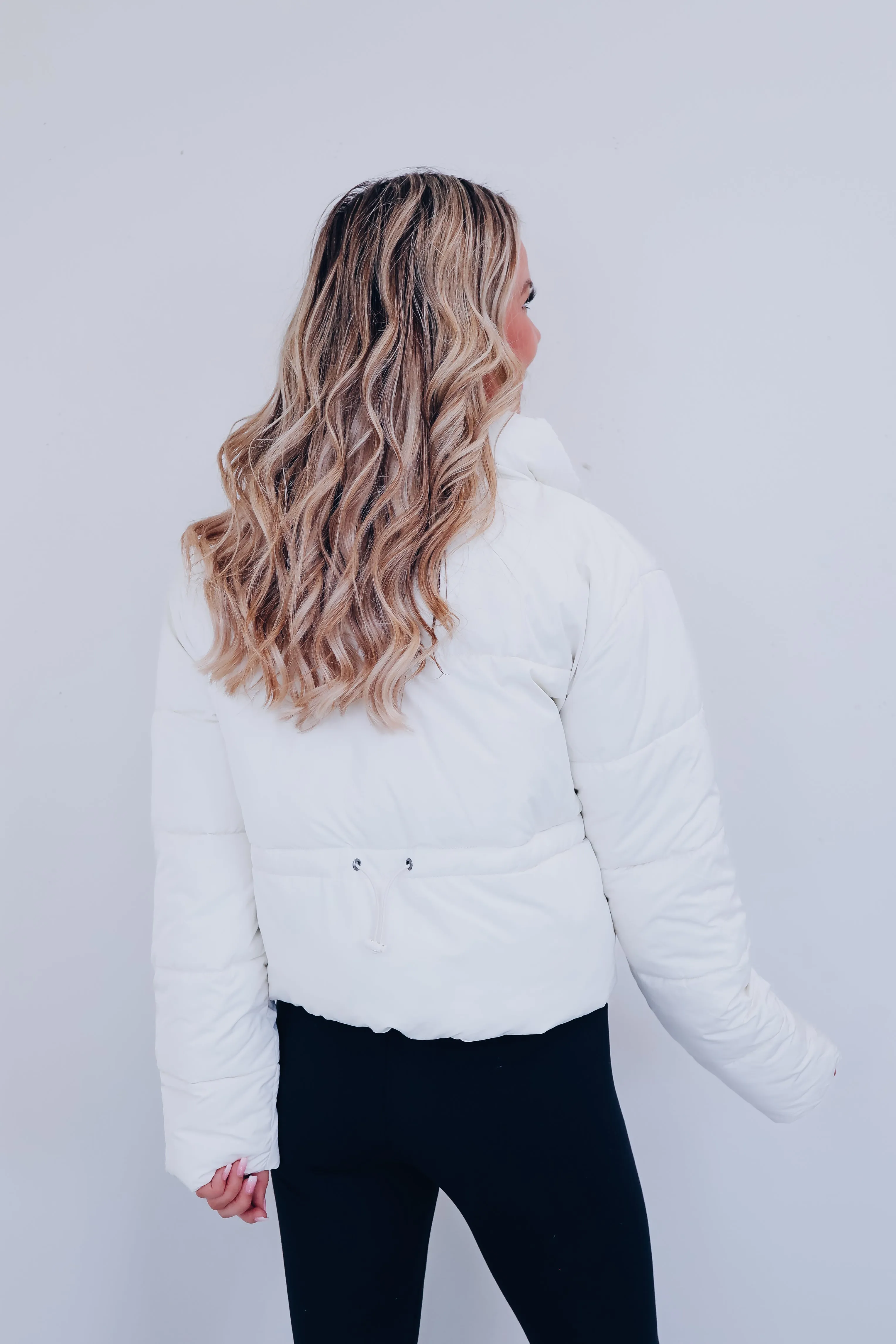 Polar Cropped Puffer Jacket