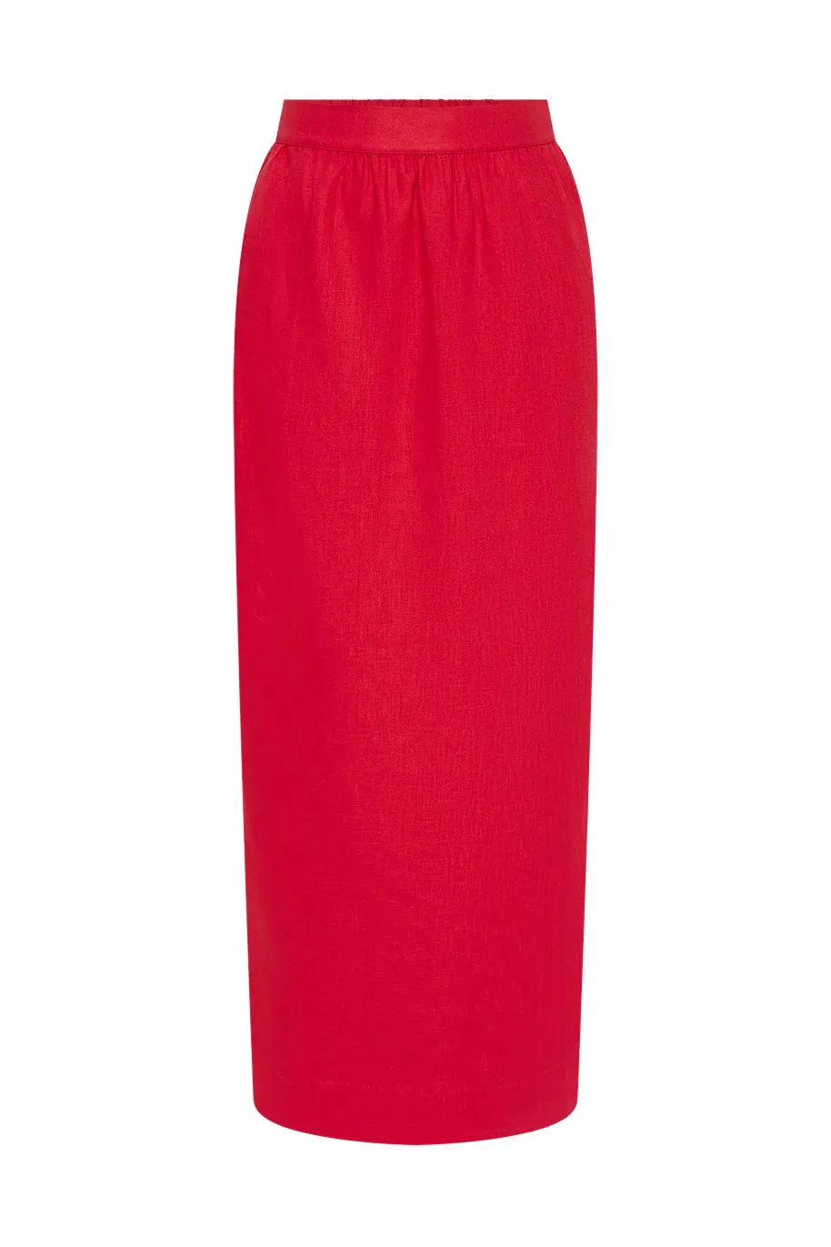 Posse Bonnie Pencil Skirt Red