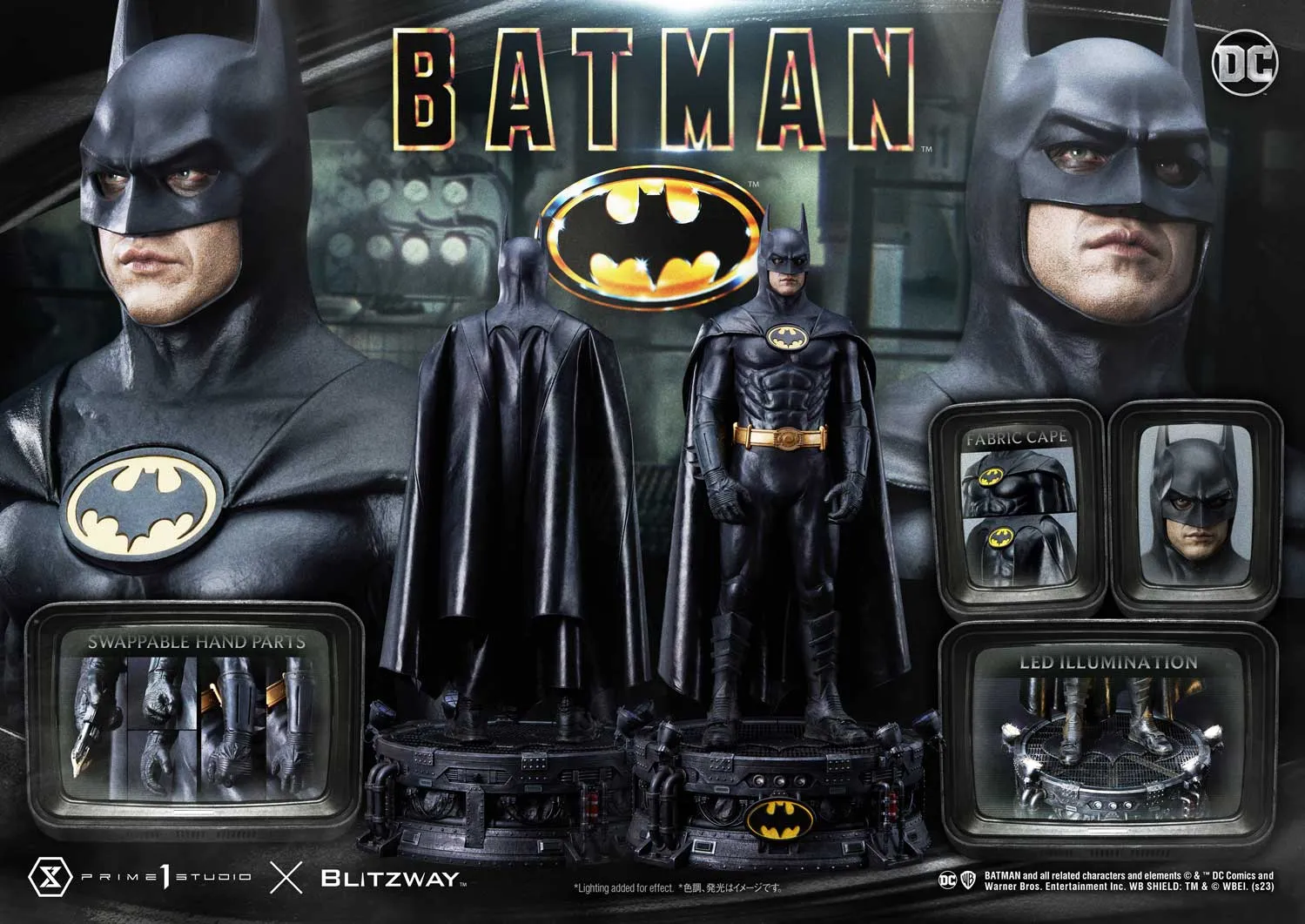 PRE-ORDER: Prime 1 Studio Batman (1989) Museum Masterline Batman
