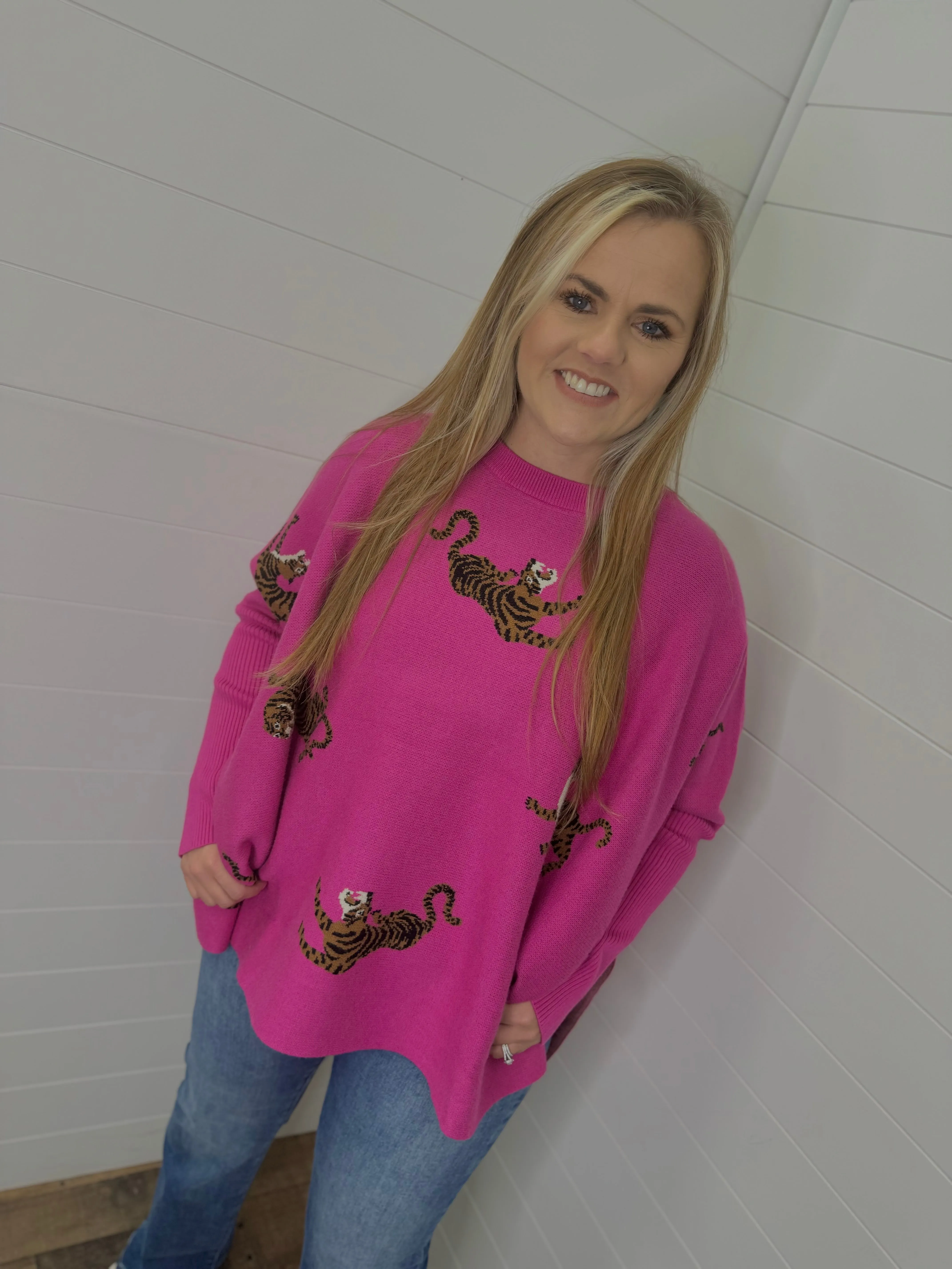 Press Paws Oversized Sweater