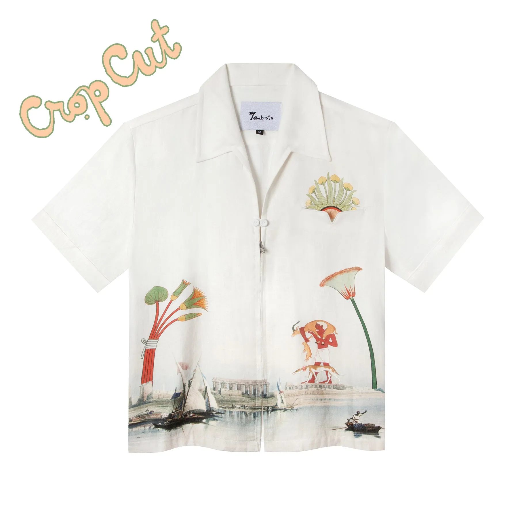 'River Bloom' Cabana ~ Crop Cut