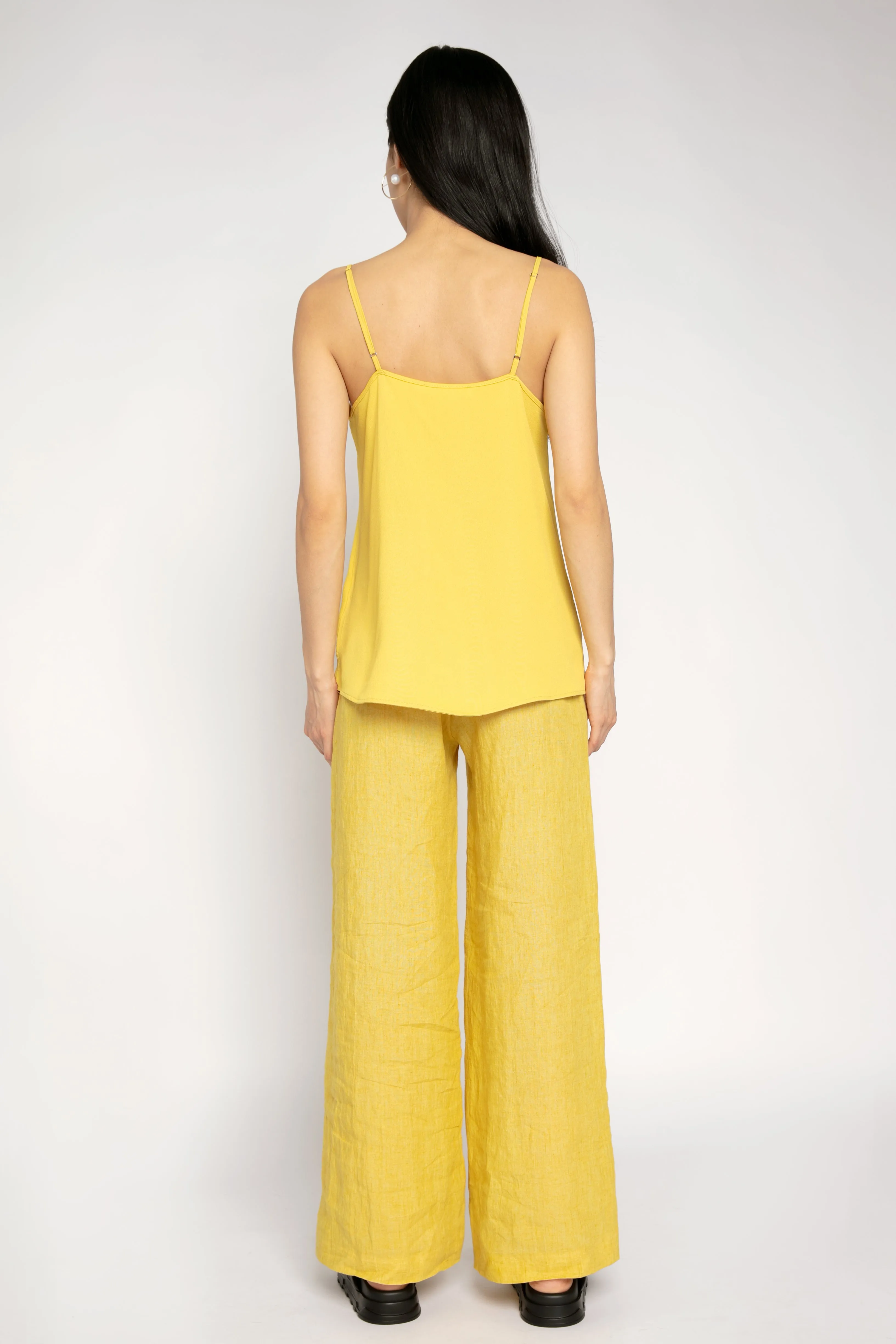 Silk Camisole in Golden Yellow
