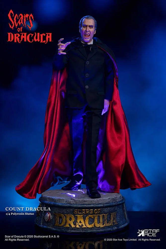 Star Ace Toys Count Dracula 2.0(Christopher Lee) DX Version With Light Statue