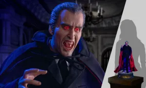 Star Ace Toys Count Dracula 2.0(Christopher Lee) DX Version With Light Statue