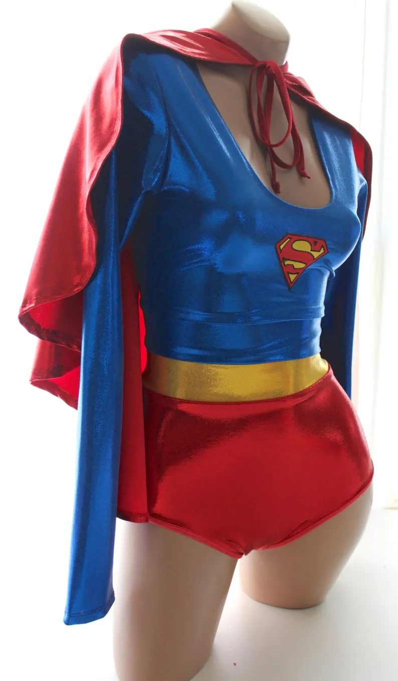 Superhero Girl Costume Set