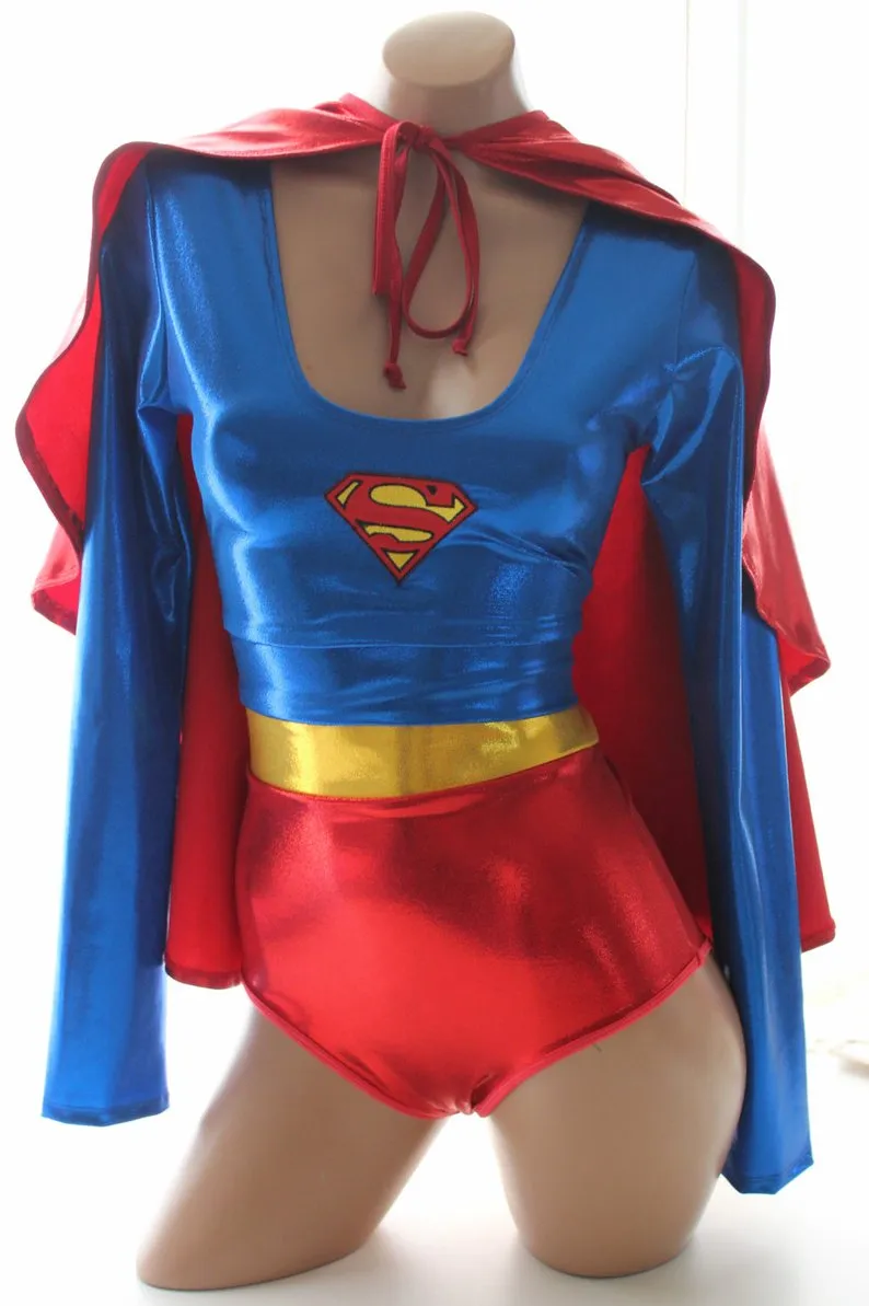 Superhero Girl Costume Set