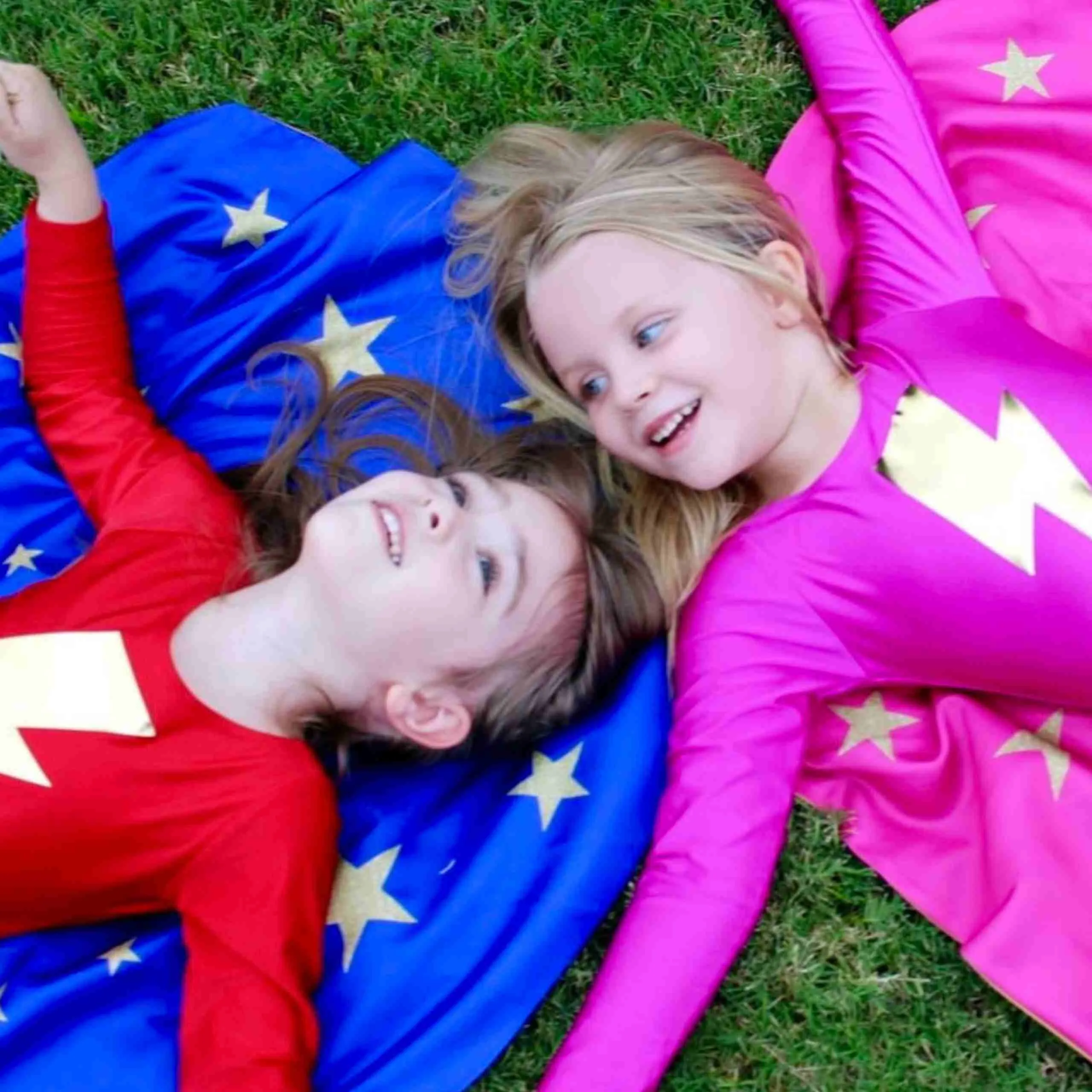 Superhero Star Power Cape Set, Pink - Wholesale