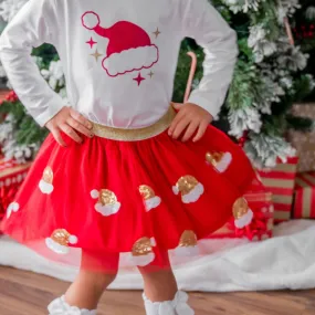 Sweet Wink Girls SANTA HAT L/S Shirt