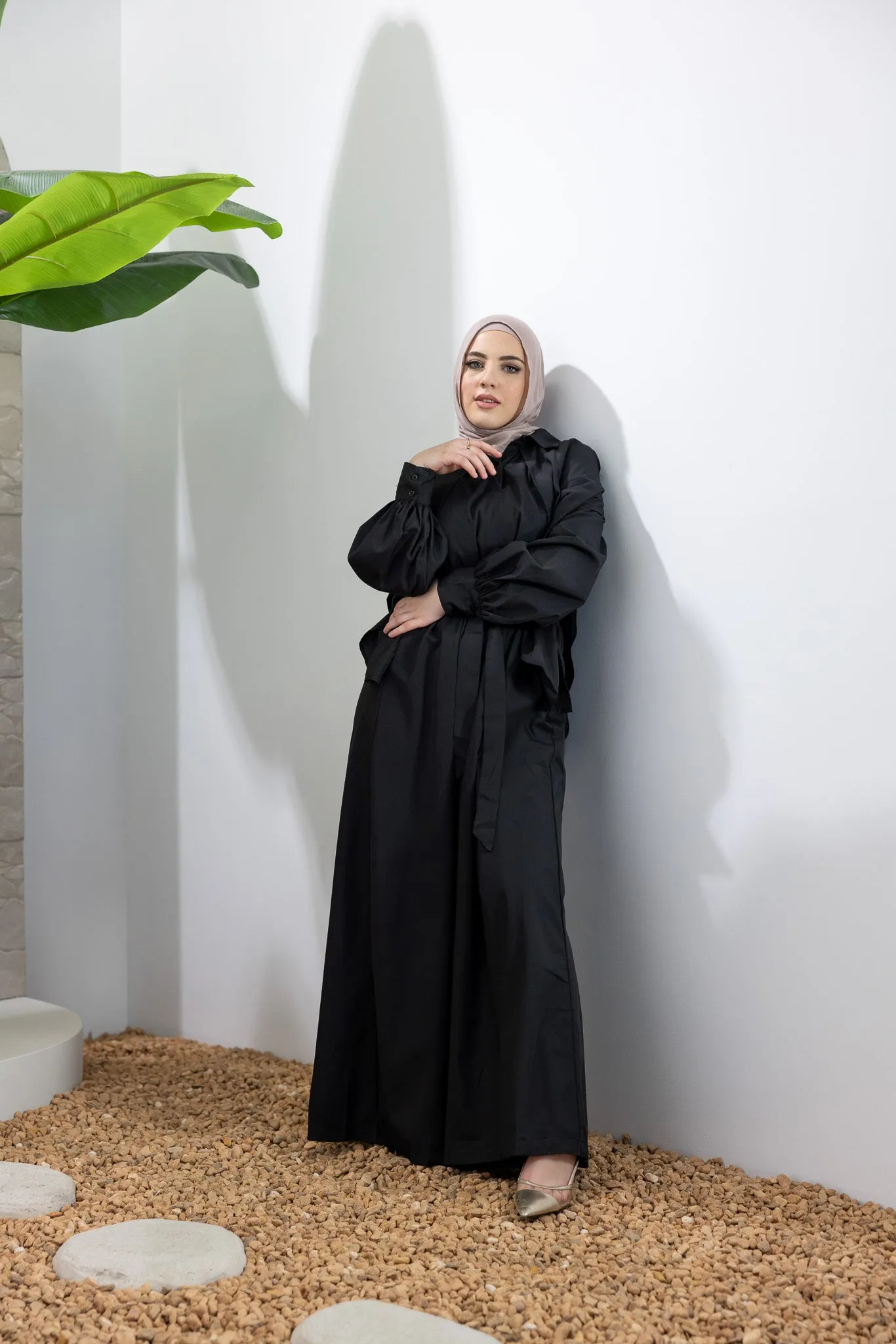 The Crescent Freida Detailed Dress